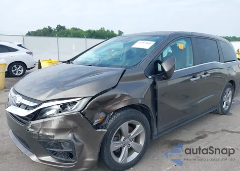 2019 Honda Odyssey Exl из США, поврежденный, VIN 5FNRL6H71KB126326